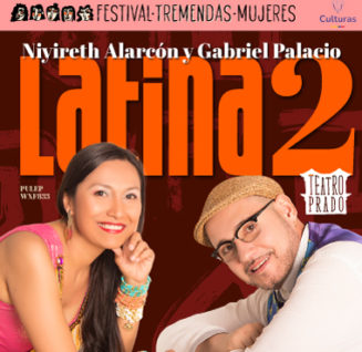 Teatro Prado: Niyireth Alarcón y Gabriel Palacio con Latina2